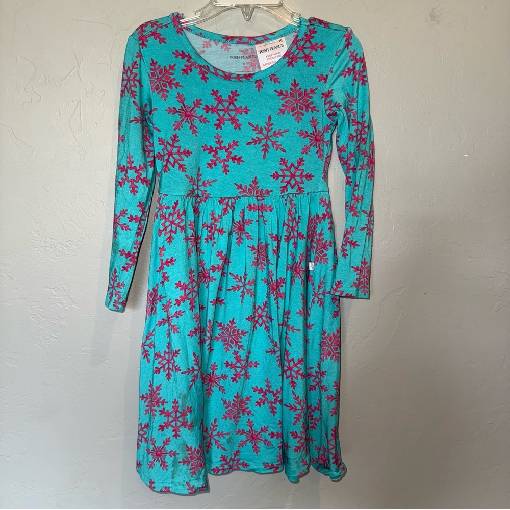 Posh Peanut Queen of Snowflakes 4T Twirl Dress, PLAY